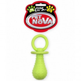Играчка биберон PET NOVA -  за чешане на зъбки, с аромат на мента